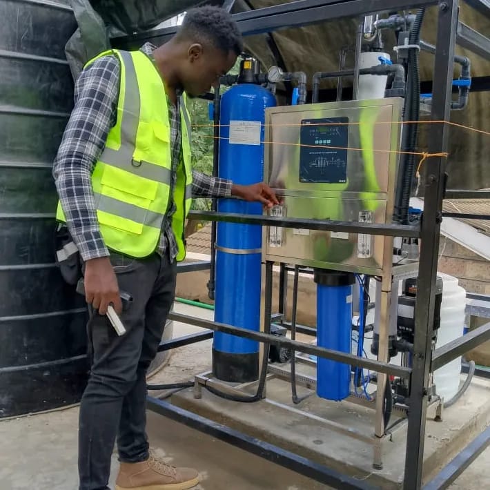 water filter inspection